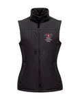 Ladies Fit City St George's University Black Soft-shell Gilet – RG155