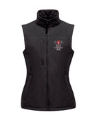 Ladies Fit City St George's University Black Soft-shell Gilet – RG155