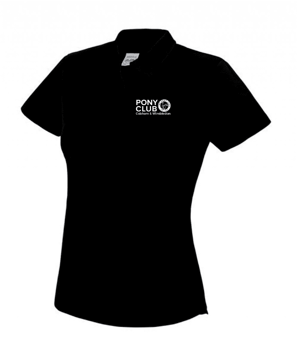 Ladies Fit Cobham & Wimbledon Pony Club "Cool" Polo Shirts JC045