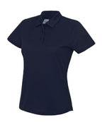 Ladies Fit Cool Performance Burghley Pony Club Polo Shirt – Navy JC045