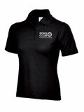 Ladies Fit Crawley & Horsham Hunt South Polo Shirt – Black UC106