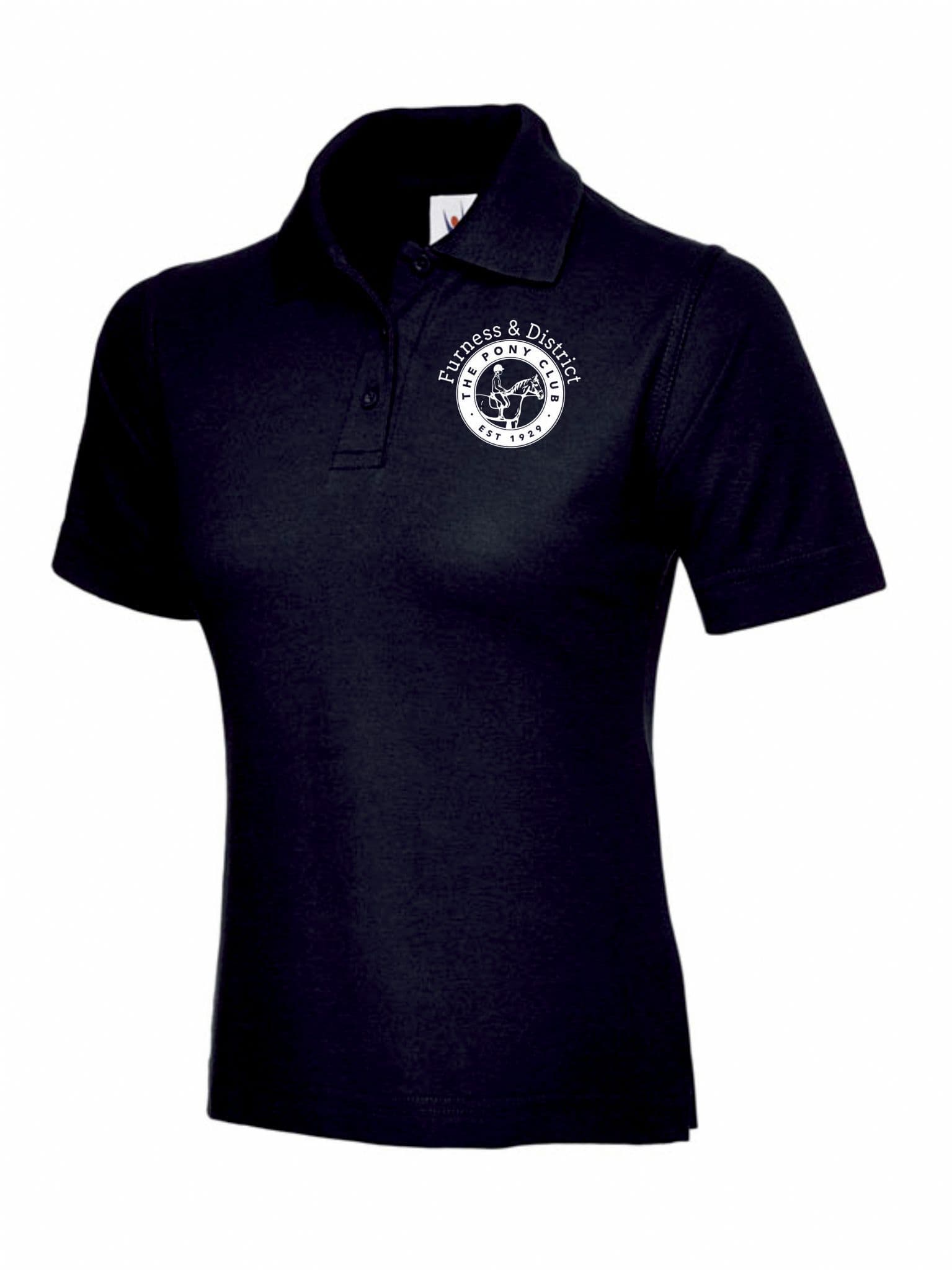 Ladies Fit Furness & District Polo Shirt – Navy UC106