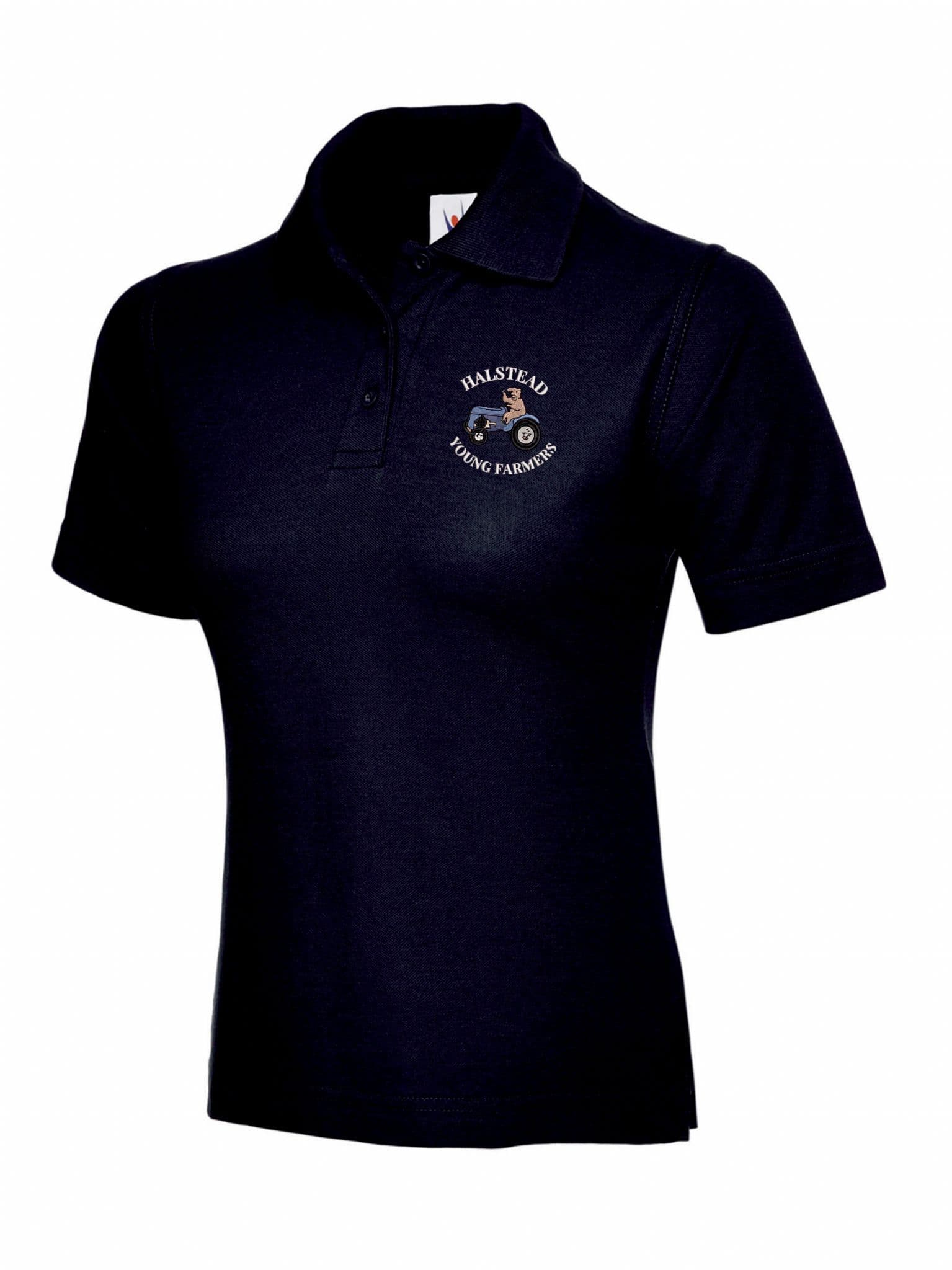 Ladies Fit Halstead Polo Shirt – Navy UC106