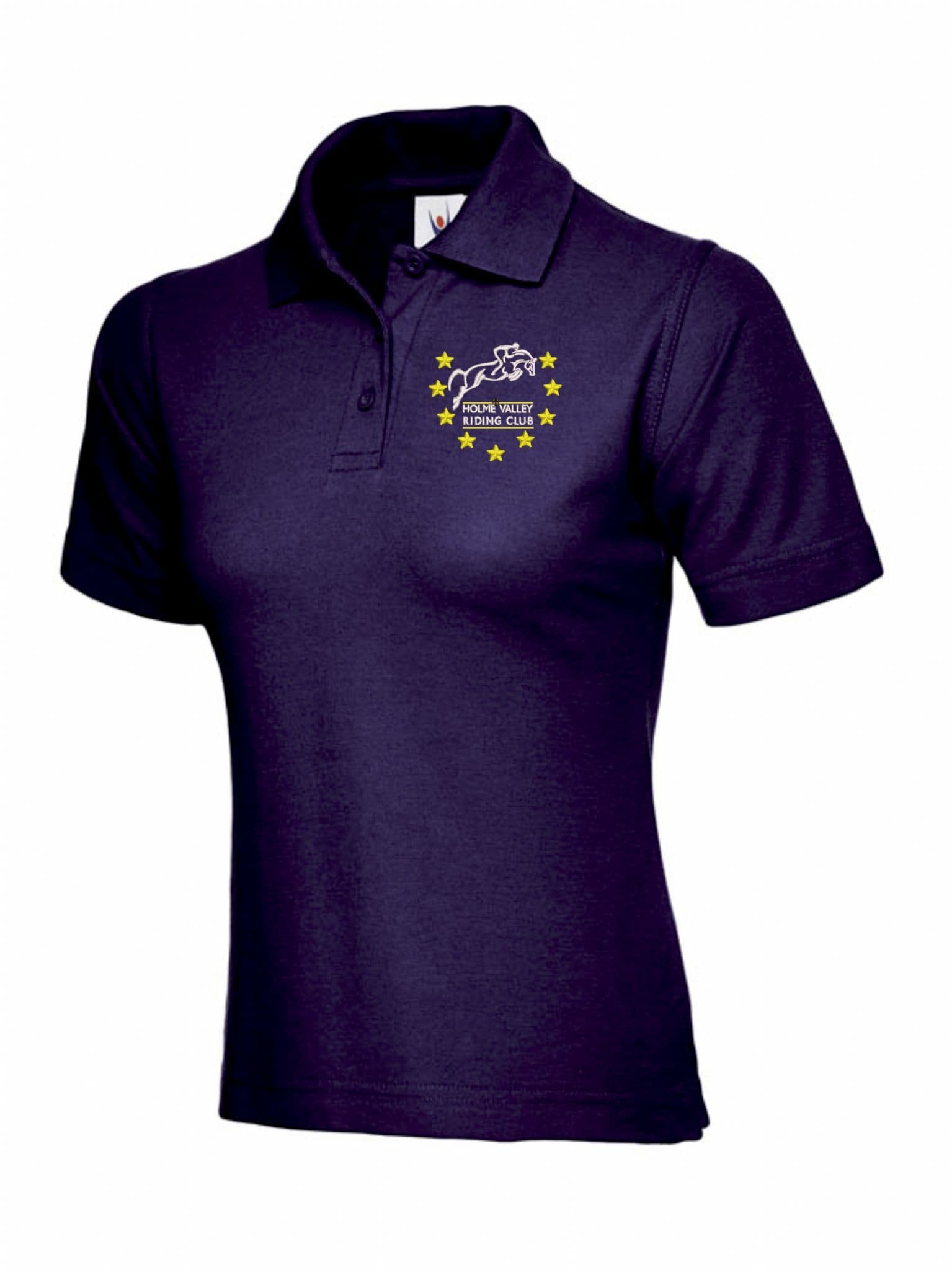 Ladies Fit HVRC Purple Polo Shirt – UC106