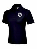 Ladies Fit Isle of Man Pony Club Polo Shirt – Black UC106
