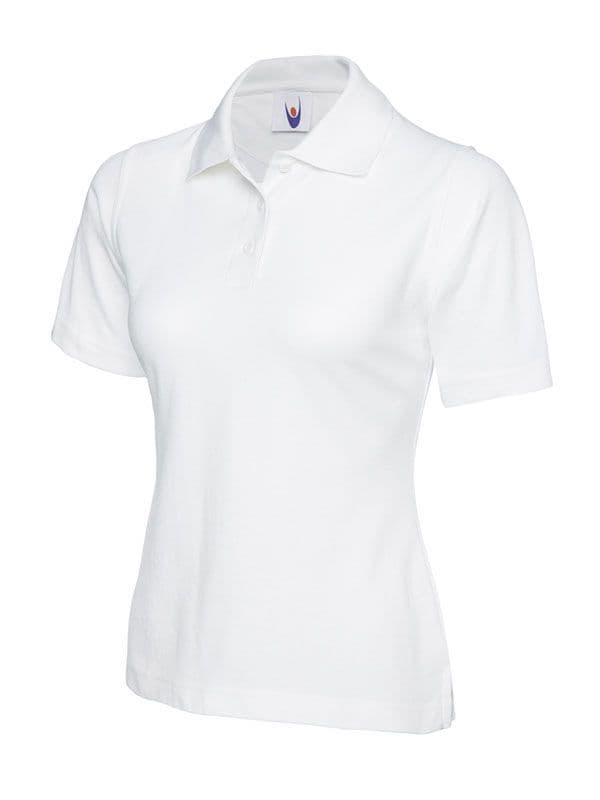 Ladies Fit Langtoft stables Polo Shirt – Navy UC106
