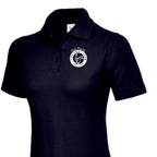 Ladies Fit Oak Farm PC COACHES Polo Shirt – Navy UC106