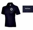 Ladies Fit Oak Farm PC Polo Shirt – Navy UC106