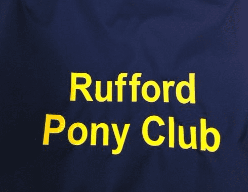 Ladies Fit Rufford Pony Club Navy Rugby Shirts