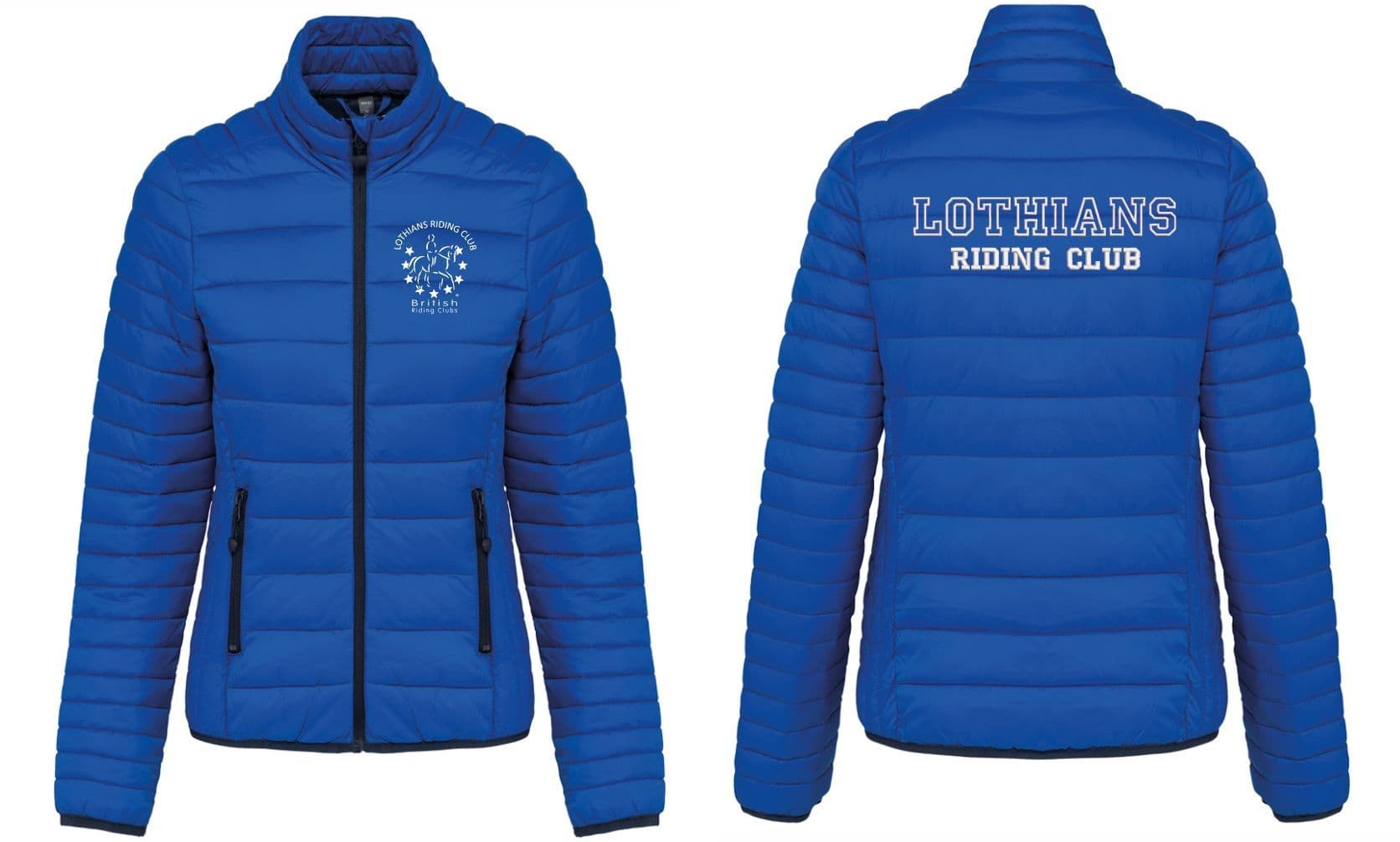 Ladies Lothians RC Royal Padded Jacket – KB6121