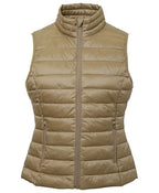 Ladies Navy Padded Gilet TS31F