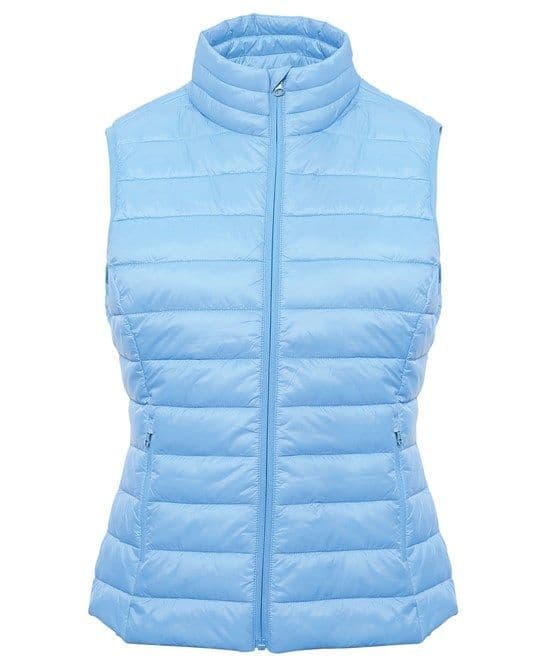 Ladies Navy Padded Gilet TS31F