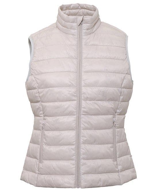 Ladies Navy Padded Gilet TS31F