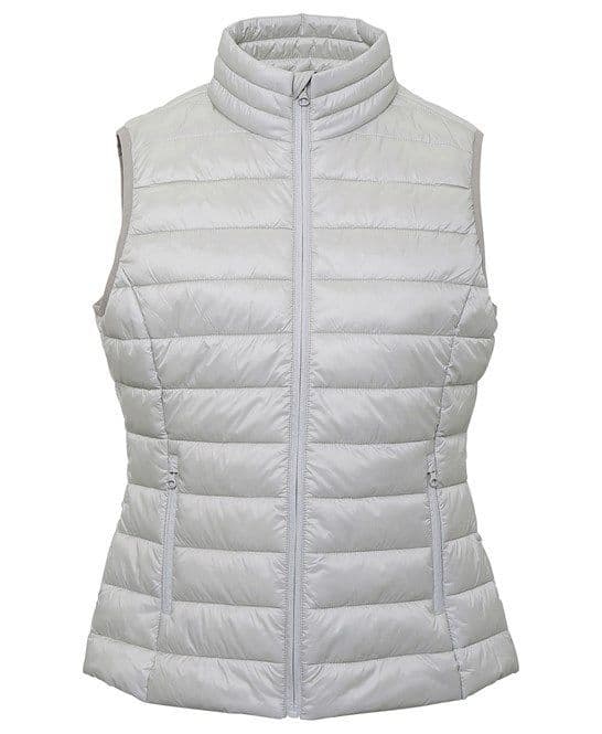 Ladies Navy Padded Gilet TS31F