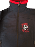 Ladies navy soft shell jacket Chiddingfold Pony Club R122f