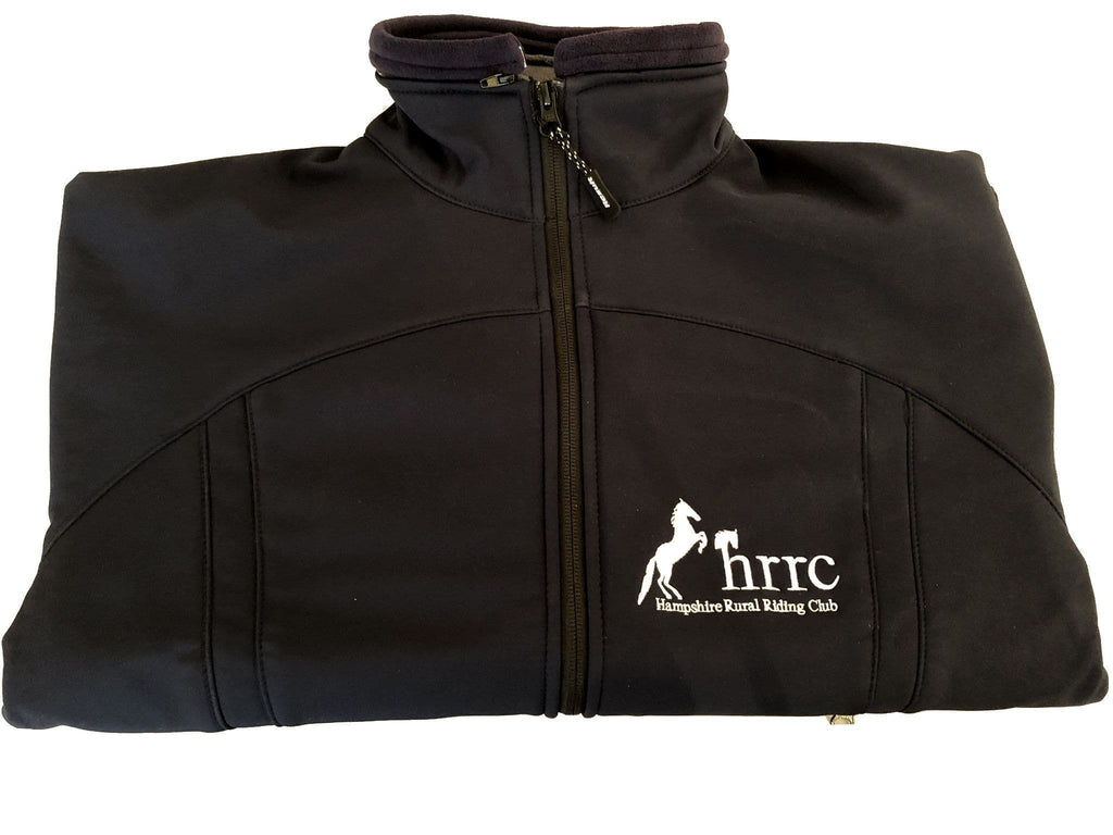 Ladies navy soft shell jacket HRRC