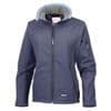 Ladies navy soft shell jacket HRRC