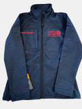 Ladies navy soft shell jacket North Warwickshire RG195
