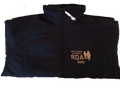 Ladies navy soft shell jacket Saffron Walden & District RDA