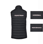Ladies Nottingham Trent University Black Padded Gilet – KB6114