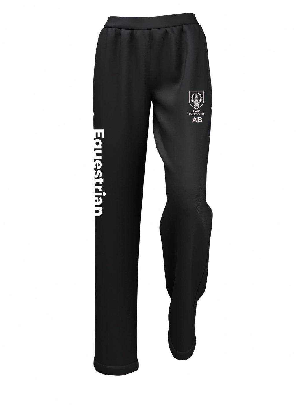 Ladies Plymouth University Black Track Pants – 704