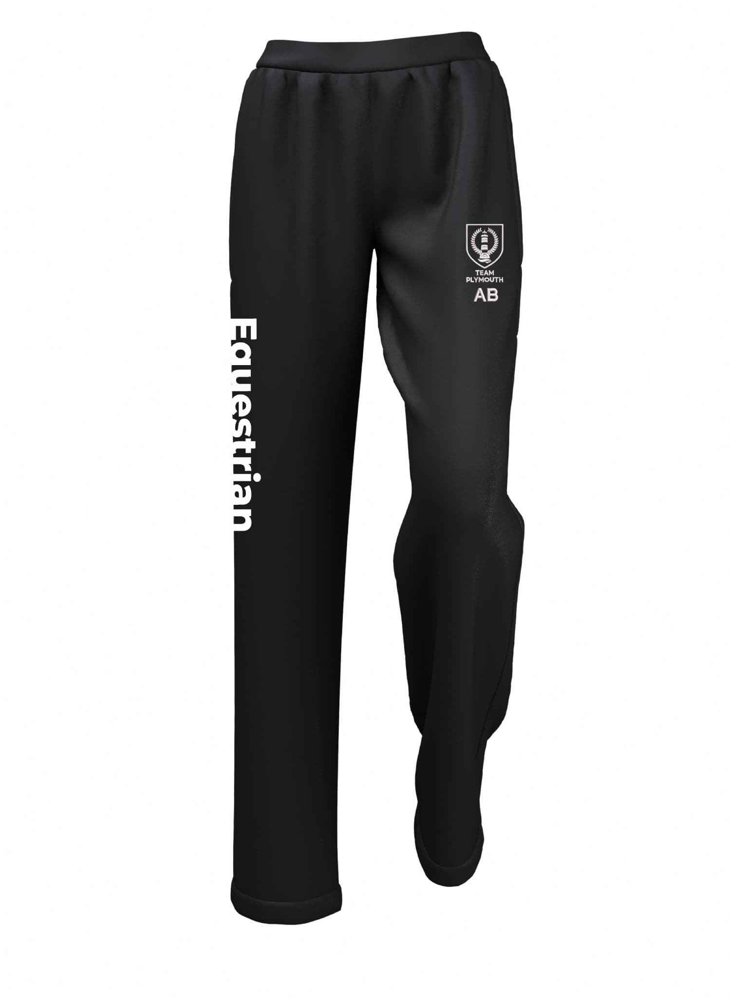Ladies Plymouth University Black Track Pants – 704