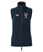 Ladies Plymouth University Navy Fleece Gilet – PR803