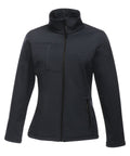 Ladies Ryburn PC Navy Softshell Jacket Rg195