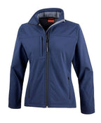 Ladies Trent Park Navy Softshell Jacket R121F