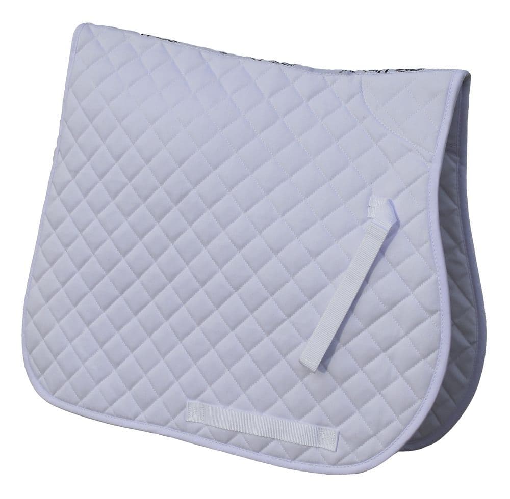 Lamerton PC White Saddlecloth