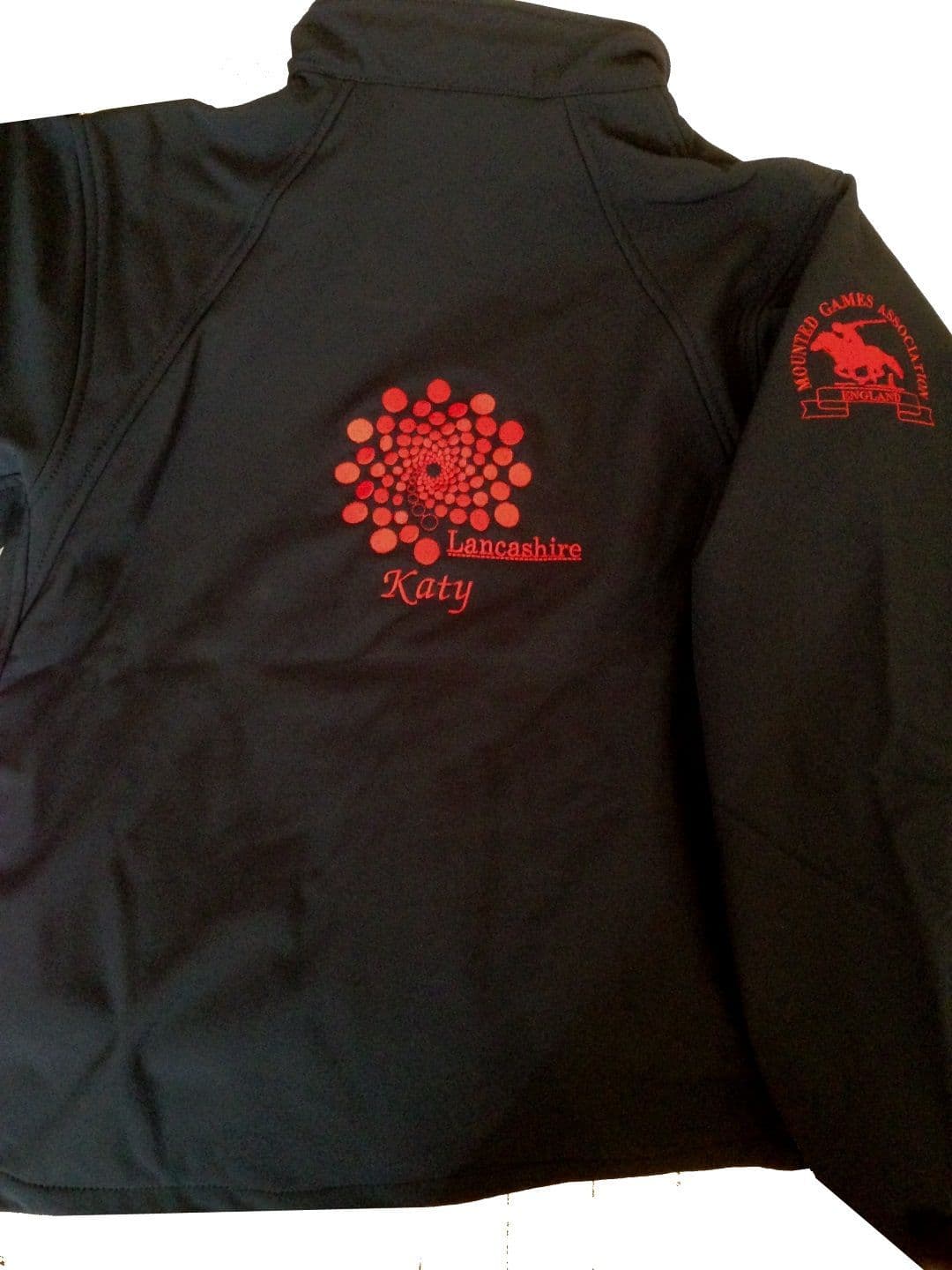 Lancashire MGA Navy Ladies Fit Softshell Jacket J140f