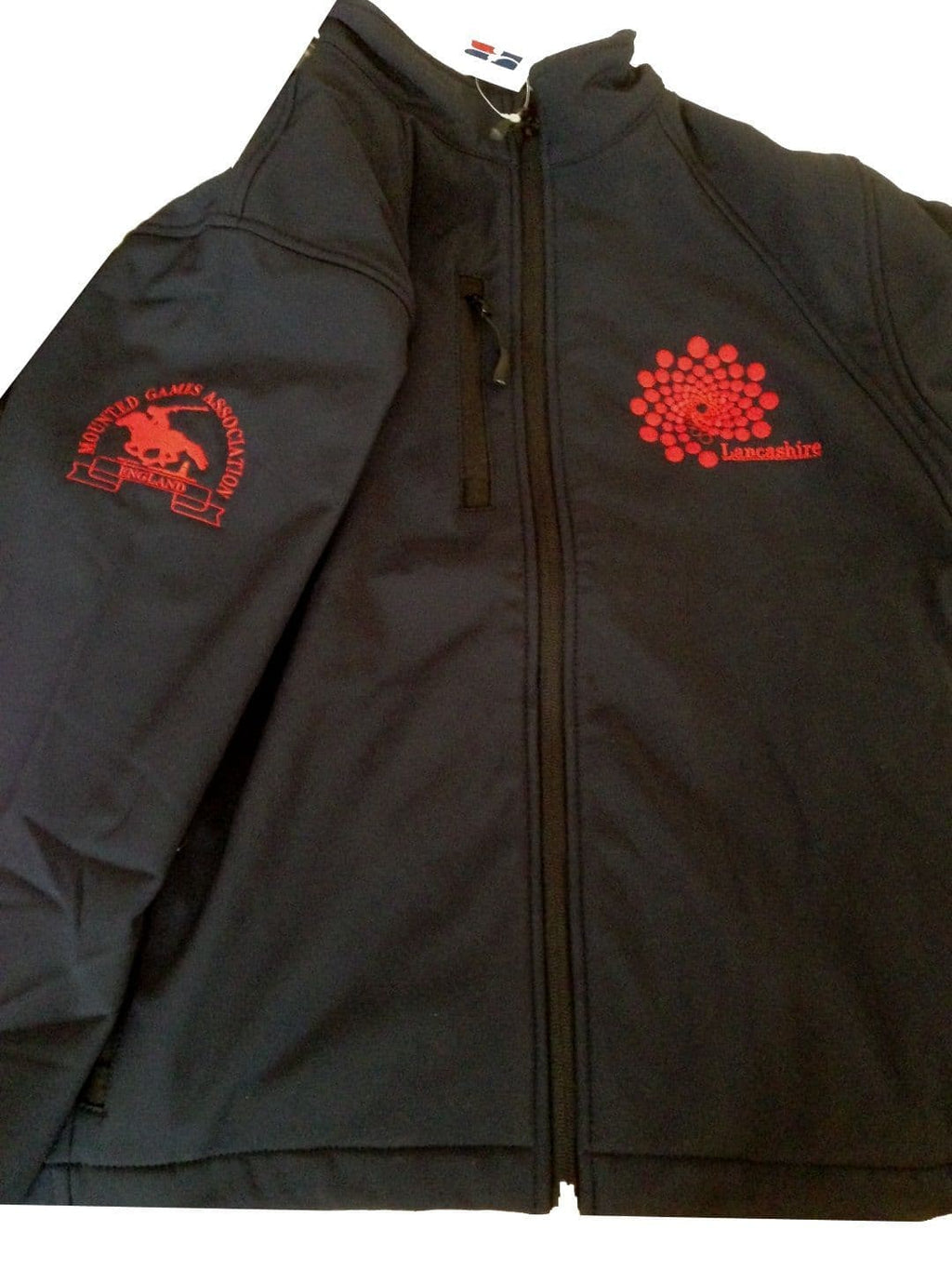 Lancashire MGA NavyJunior Softshell Jacket R121j