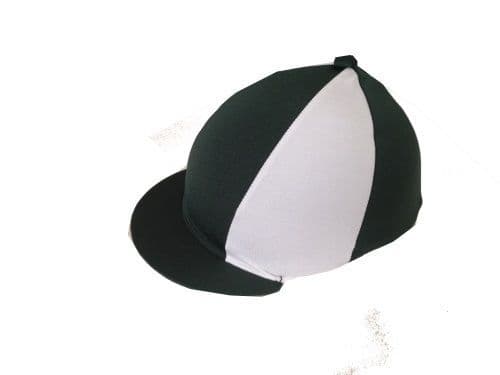 Langley School Bottle Green/White Silk