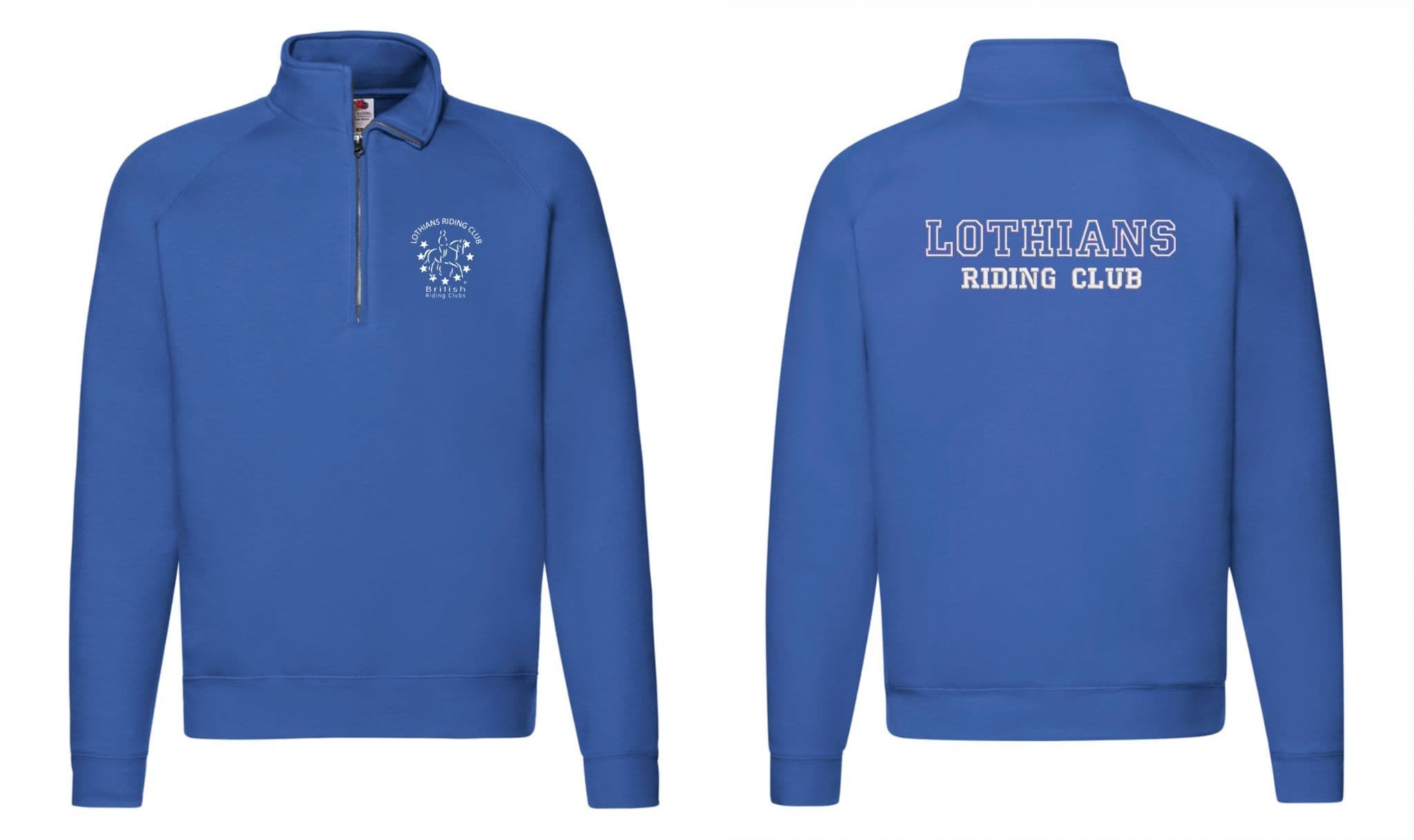 Lothians RC Royal Quarter Zip Sweatshirt – SS830