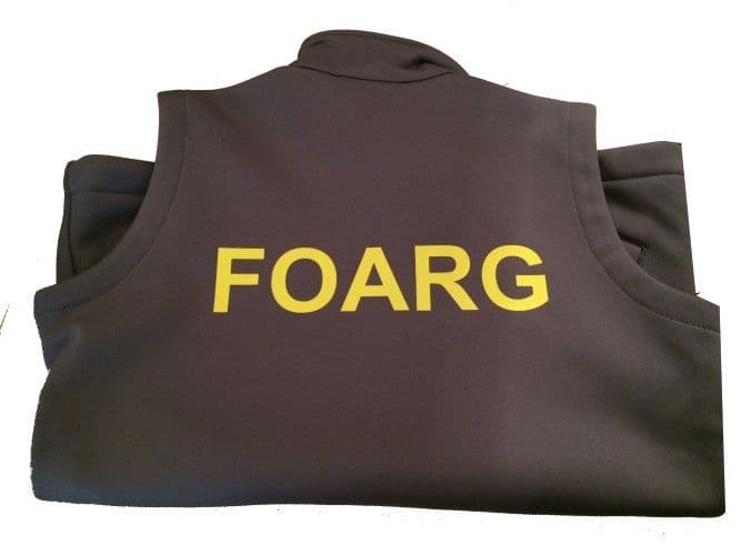 Men's Forest Of Arden Soft shell Grey Gilet J041M