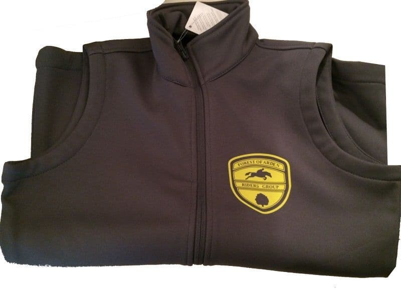 Men's Forest Of Arden Soft shell Grey Gilet J041M