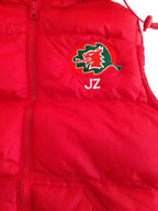 Mens Red Body Warmer -Celyn Polocrosse BA650