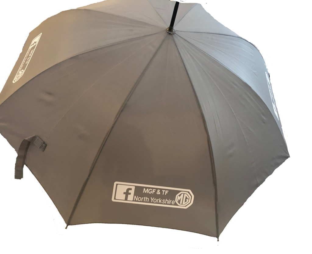 MG&TF Umbrella with Club Logo