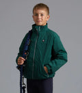 Mid Surrey Bottle Green Premier Equine Junior Pro Rider Unisex Riding Jacket