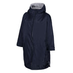 Monday Riders Black Weatherproof Warm Long Fleece Lined Winter Coat/Robe