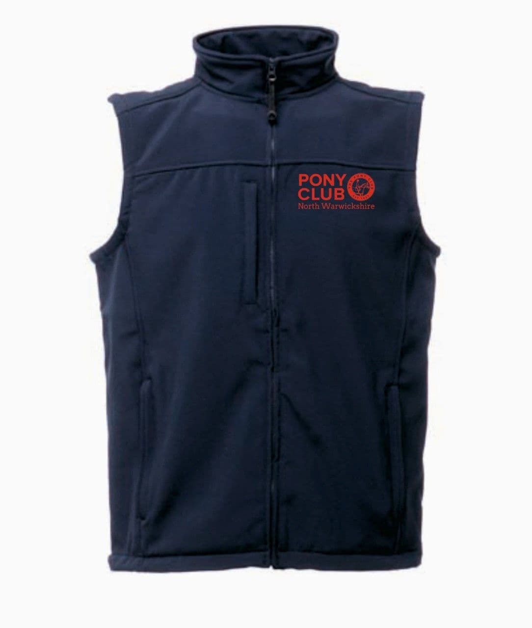 North Warwickshire Ladies Navy Softshell Gilets