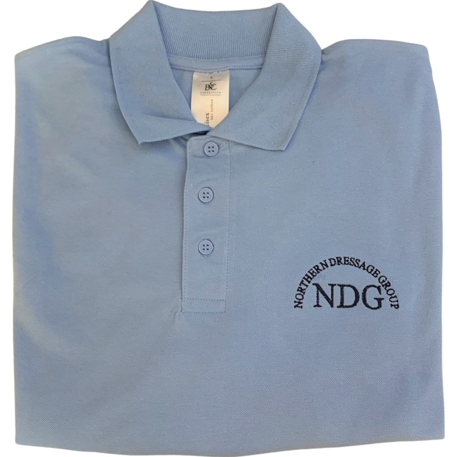 Northern Dressage Group Unisex Sky Polo Shirt BA301