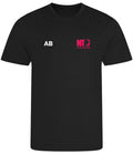 Nottingham Trent University Black Cool T-shirt – JC001