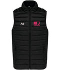 Nottingham Trent University Black Padded Gilet – KB6113