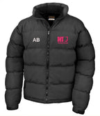 Nottingham Trent University Black Puffer Jacket – RS181