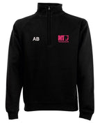 Nottingham Trent University Black Quarter Zip Sweatshirt – SS830