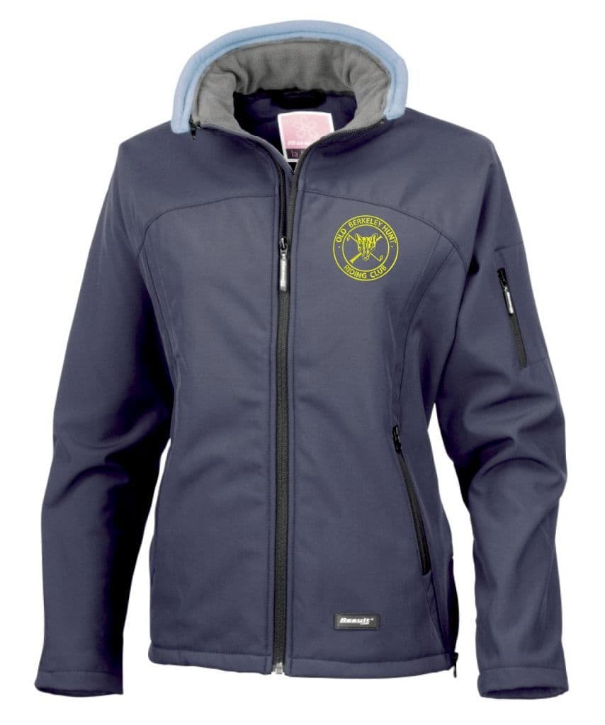 OBH Riding Club Navy Softshell Jacket R122f