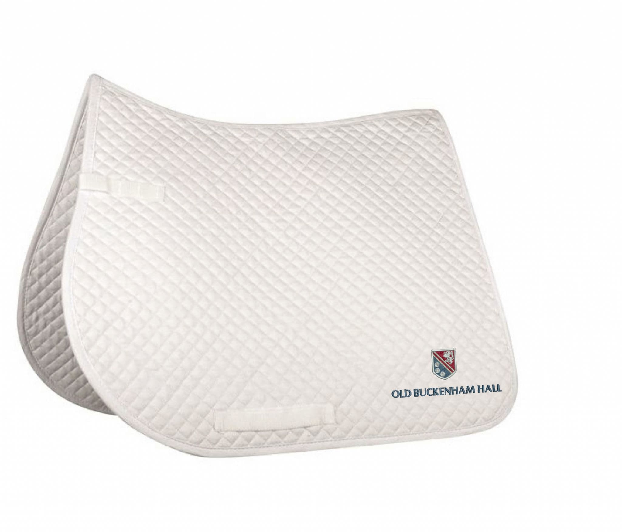 Old Buckenham Hall School GP White Saddlecloth