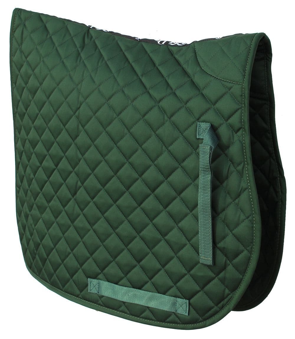 Personalised Bottle Green GP Saddlecloth (1)