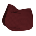 Personalised Burgundy FULL size Saddlecloth.
